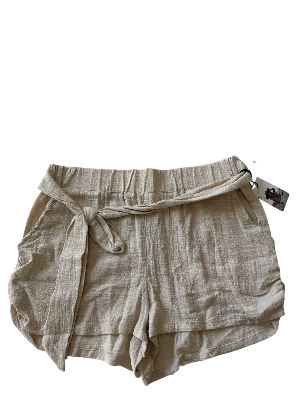 Beige Women’s 100% cotton Shorts